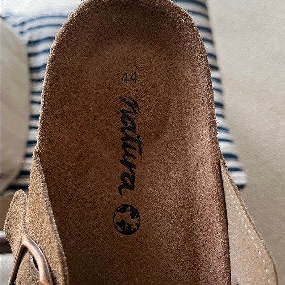 Men’s Tan Suede Birkenstock Boston lookalikes from Natura Selection. Size 10 US - Picture 7 of 7